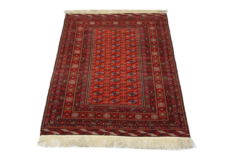 Afghan Teppich 134 x 193 cm - rot