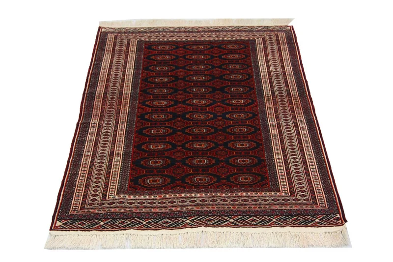 Afghan Teppich 133 x 177 cm - blau