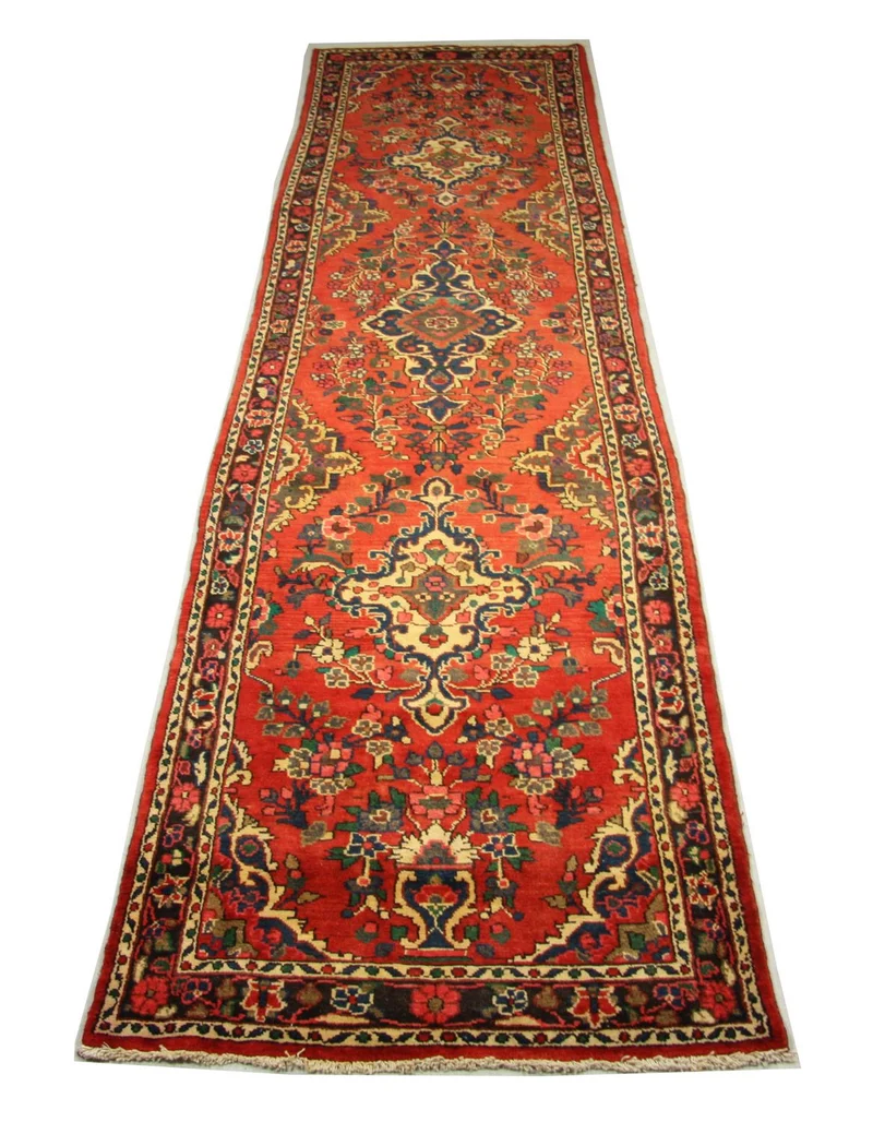 Perserteppich - Nomadic 113 x 453 cm - rot
