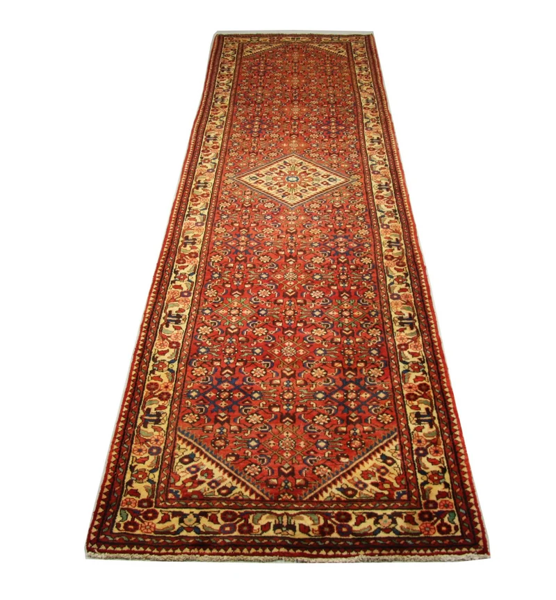 Perserteppich - Nomadic 123 x 437 cm - rot