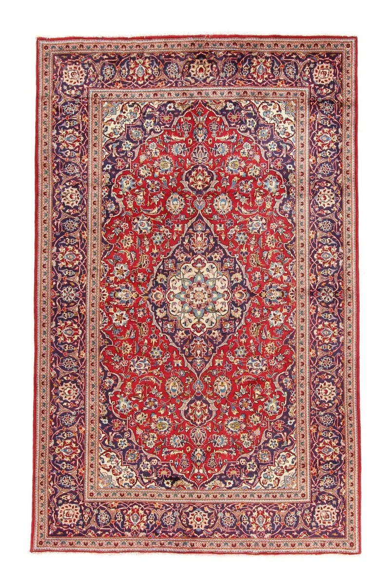 Perserteppich - Keshan 197 x 315 cm - rot