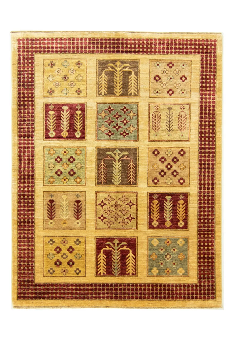 Ziegler teppich - Bachtiari 150 x 197 cm - hellbeige