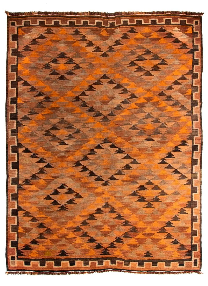 Kelim Teppich - Old 275 x 360 cm - mehrfarbig