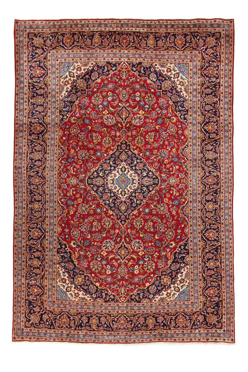 Perserteppich - Keshan 246 x 358 cm - rot