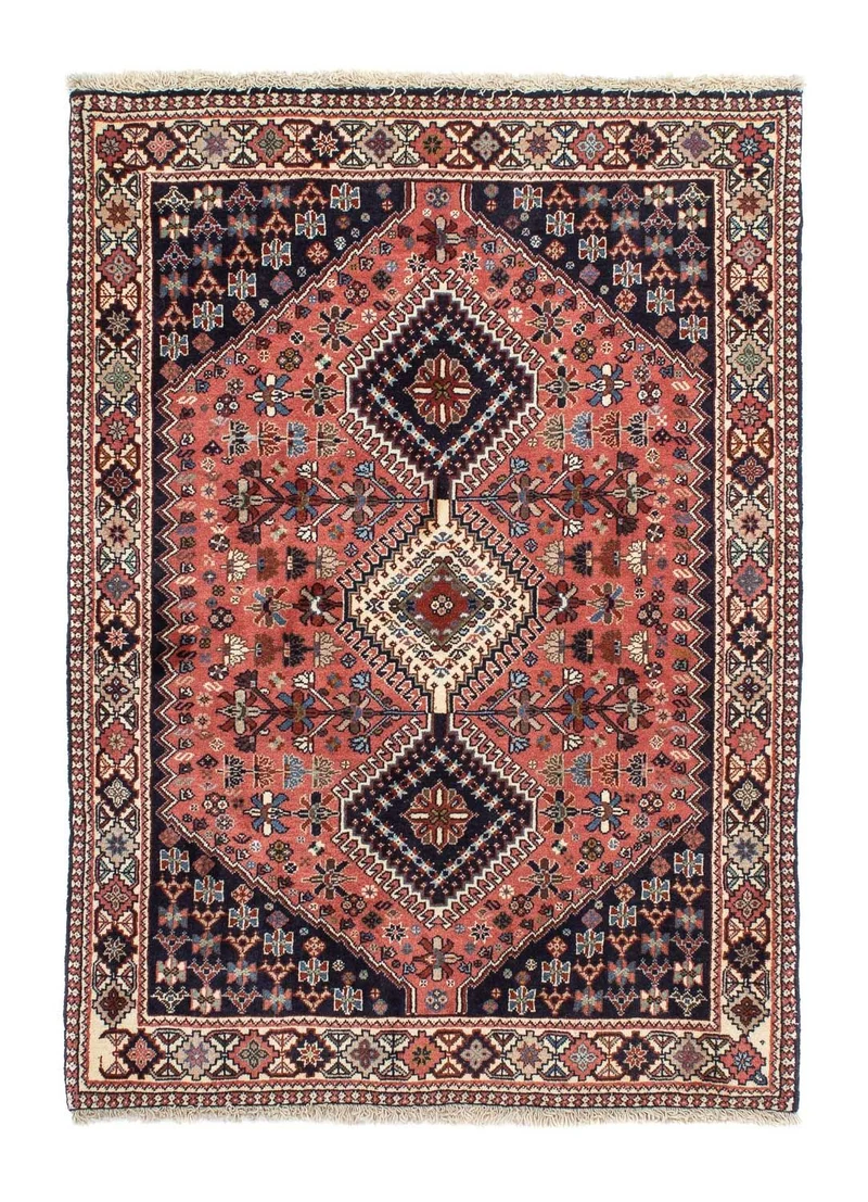 Perserteppich - Nomadic 102 x 144 cm - dunkelblau