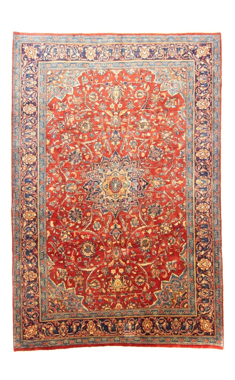 Perserteppich - Nomadic 220 x 333 cm - rot