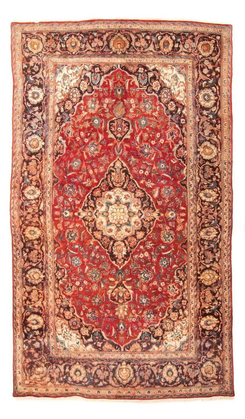 Perserteppich - Keshan 183 x 322 cm - rot