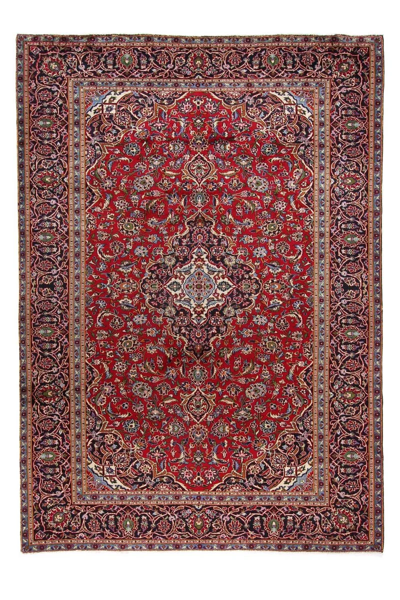 Perserteppich - Keshan 248 x 352 cm - rot
