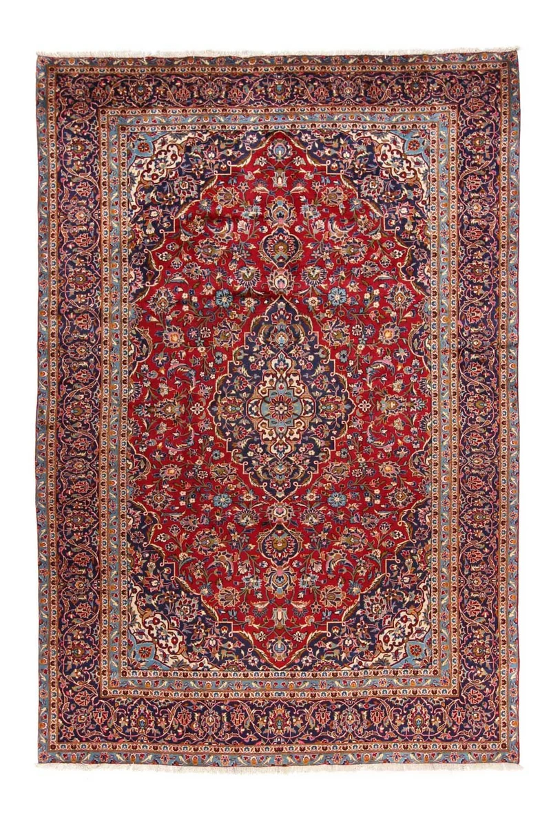 Perserteppich - Keshan 240 x 358 cm - rot