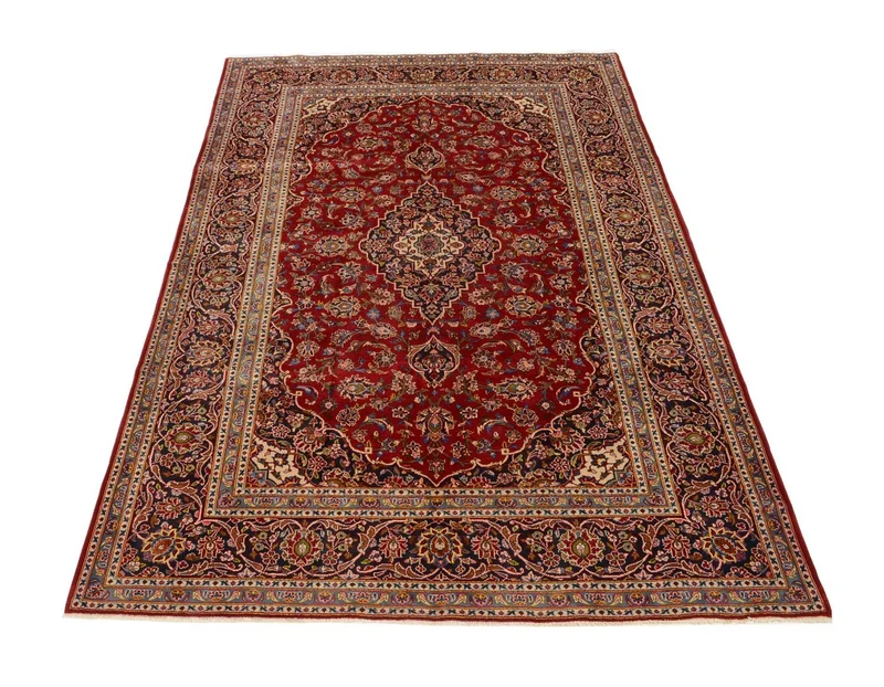 Perserteppich - Keshan 199 x 300 cm - rot