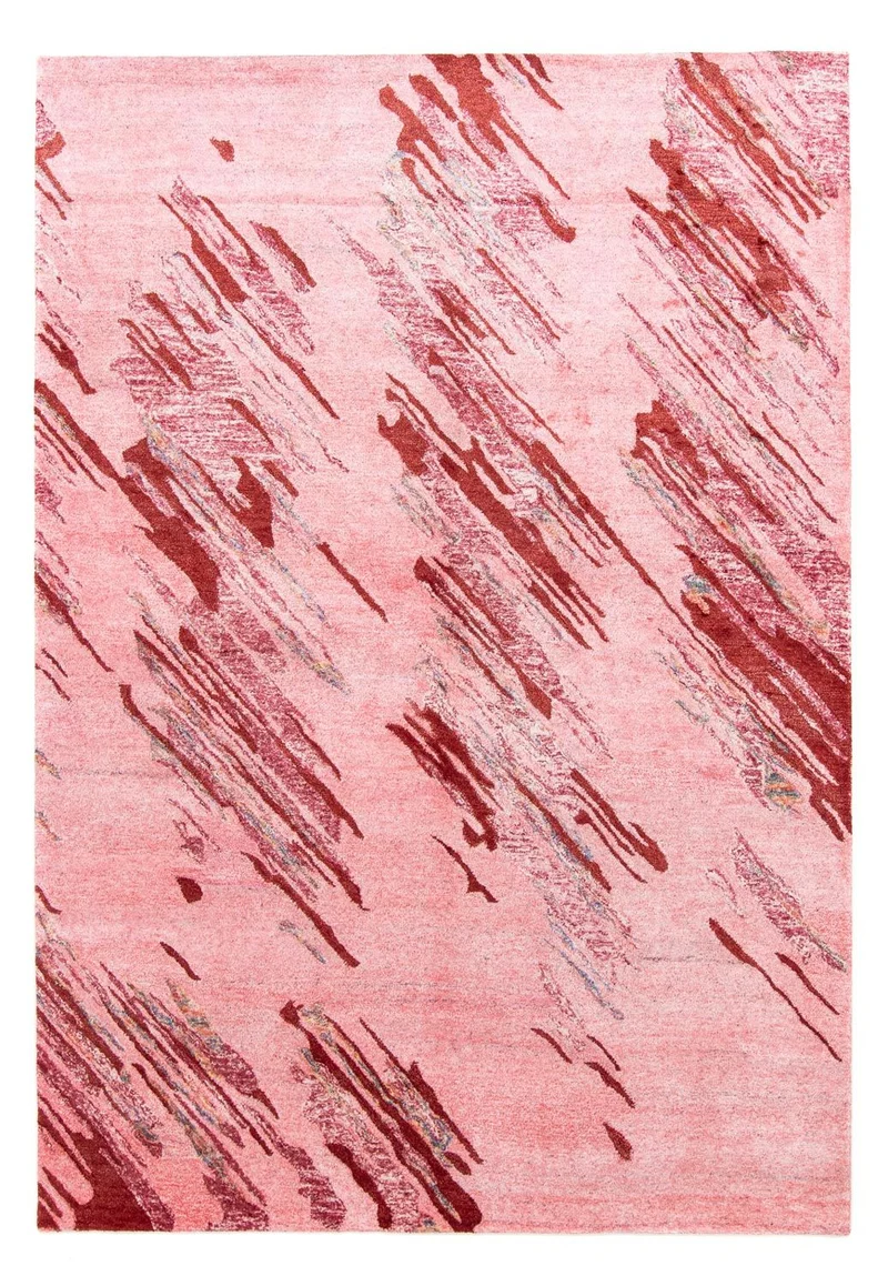 Designer Teppich 170 x 240 cm - rosa
