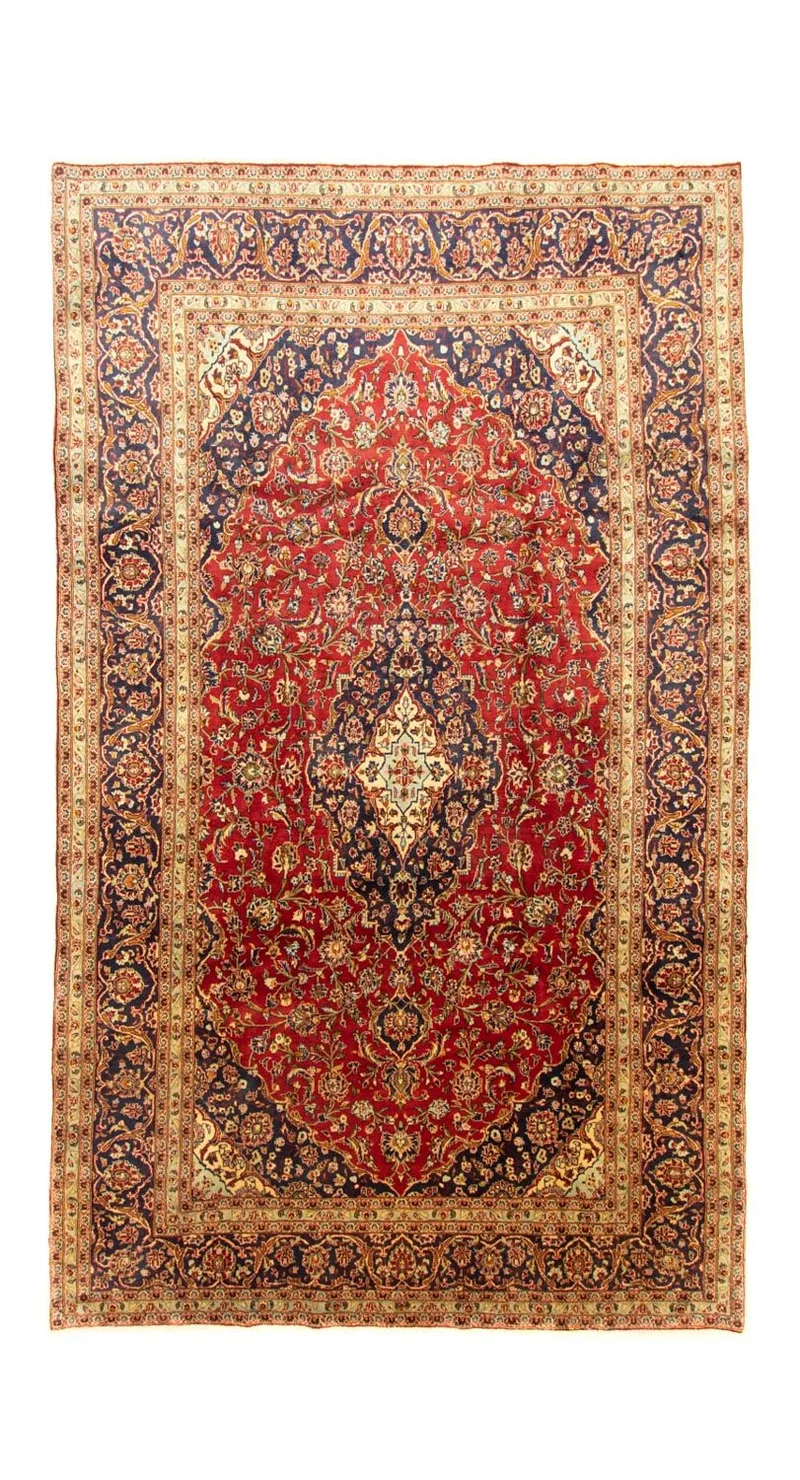 Perserteppich - Keshan 207 x 346 cm - rot