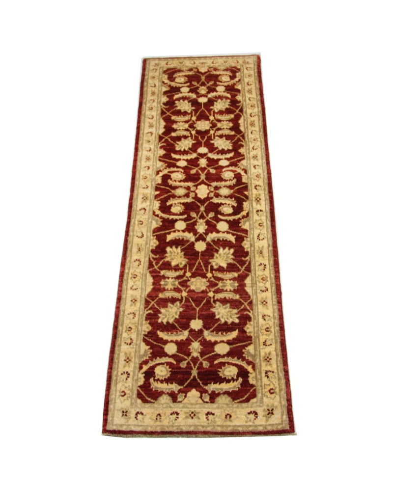 Ziegler Teppich 70 x 254 cm - braun