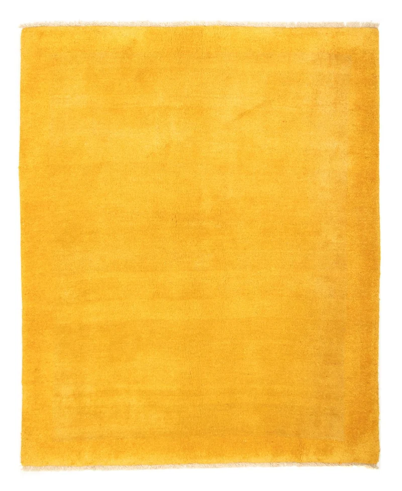 Gabbeh Teppich - Perser 178 x 208 cm - gold