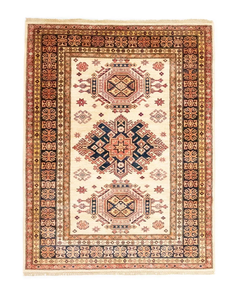 Ziegler Teppich - Kazak 128 x 166 cm - beige