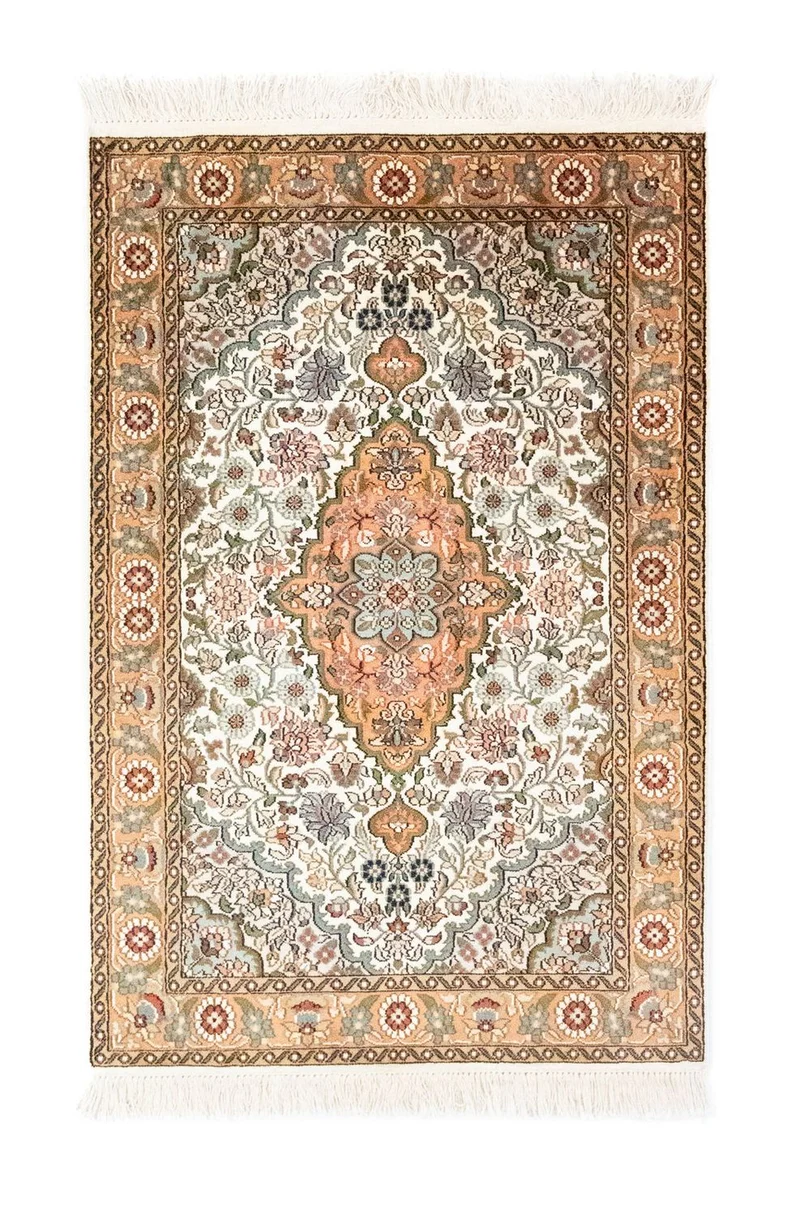 Seidenteppich - Kaschmir Seide 80 x 120 cm Teppichbrücke