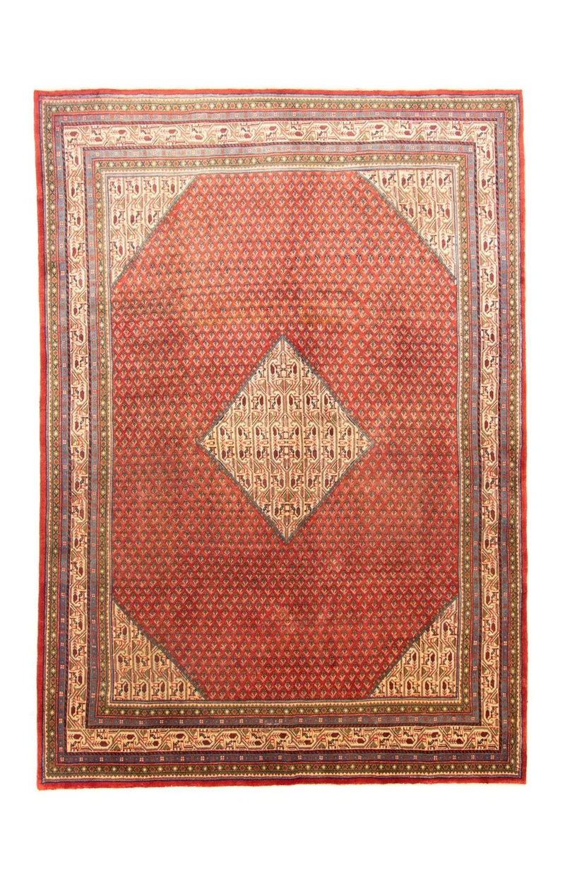 Perserteppich - Mir 217 x 314 cm - rot