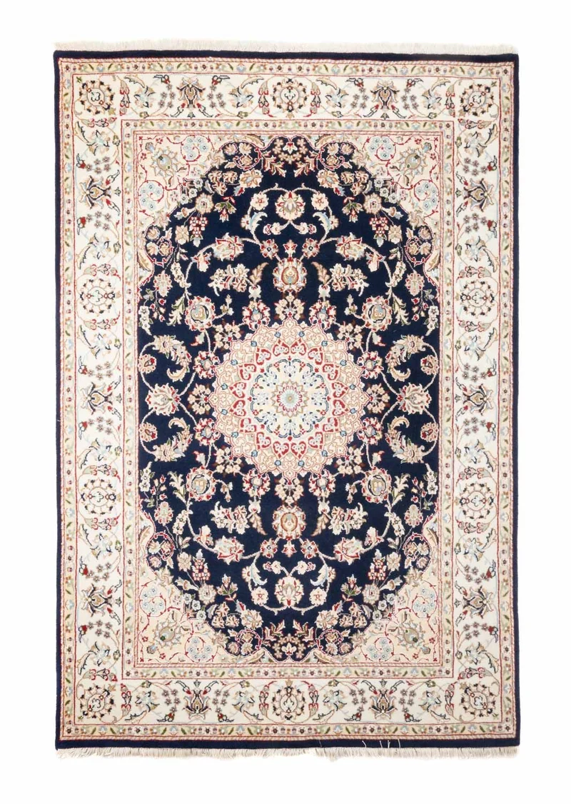 Orientteppich - Nain - Indus 134 x 200 cm Teppichbrücke