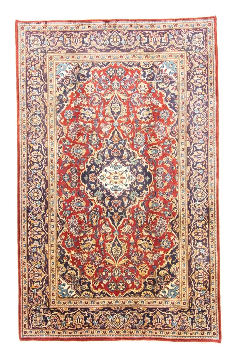 Perserteppich - Keshan 192 x 307 cm - rot