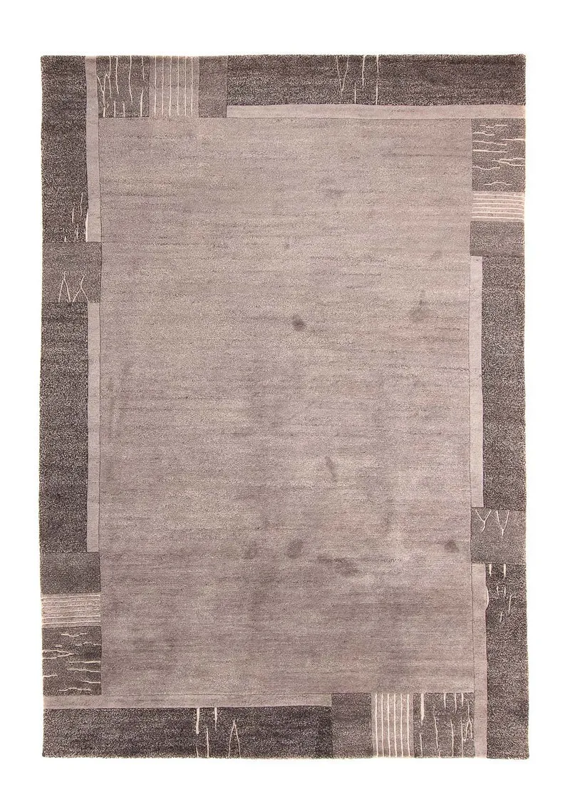 Nepal Teppich 203 x 300 cm - hellchoco
