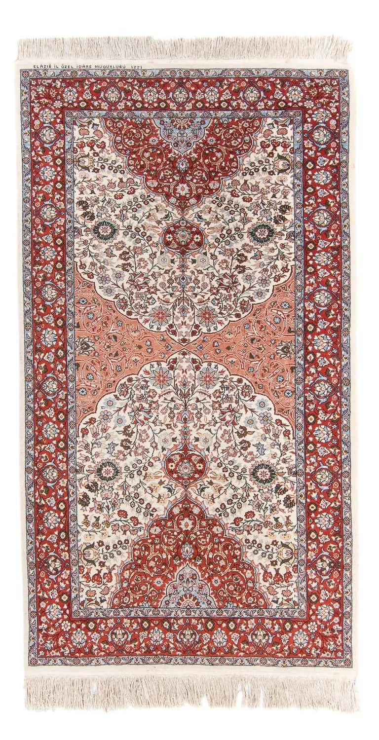 Orientteppich - Hereke - 120 x 215 cm - mehrfarbig