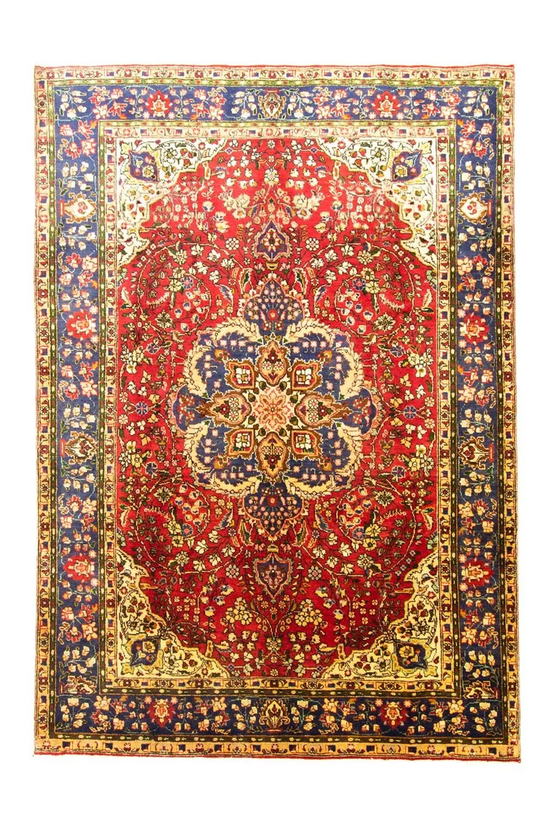 Perserteppich - Täbriz 212 x 302 cm - rot