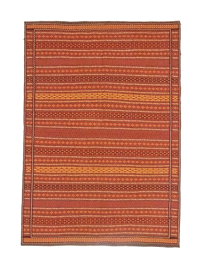 Kelim Teppich - Oriental 165 x 235 cm - braun