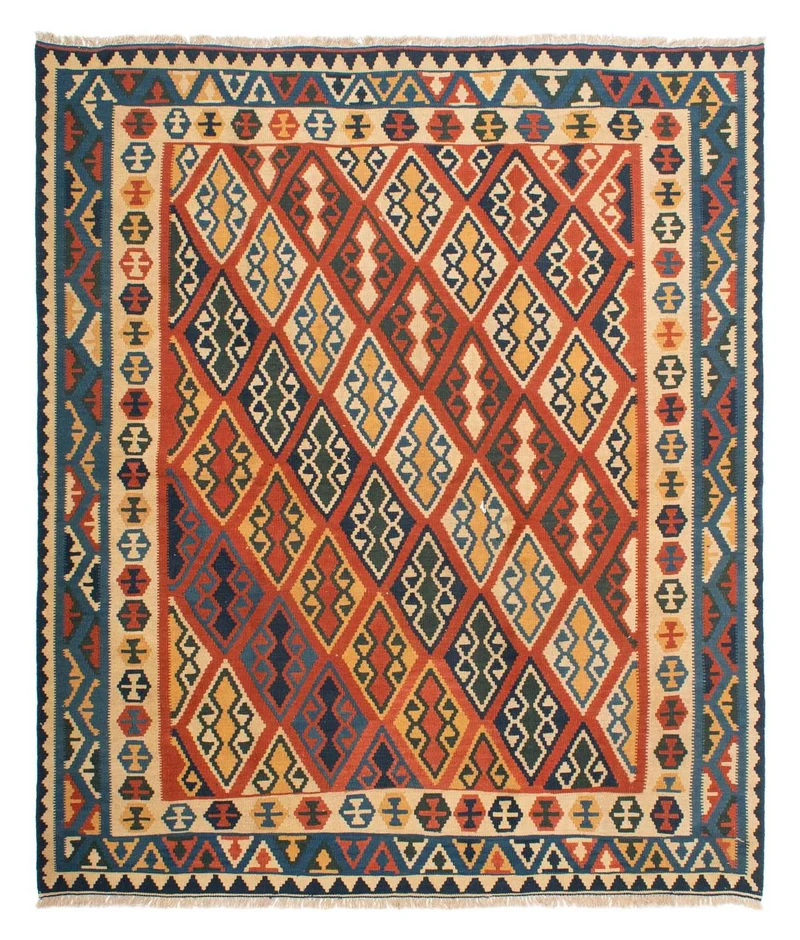 Kelim Teppich - Oriental 215 x 240 cm - mehrfarbig