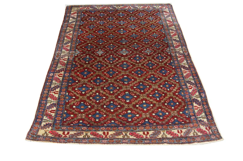 Afghan Teppich - Buchara 123 x 202 cm - blau