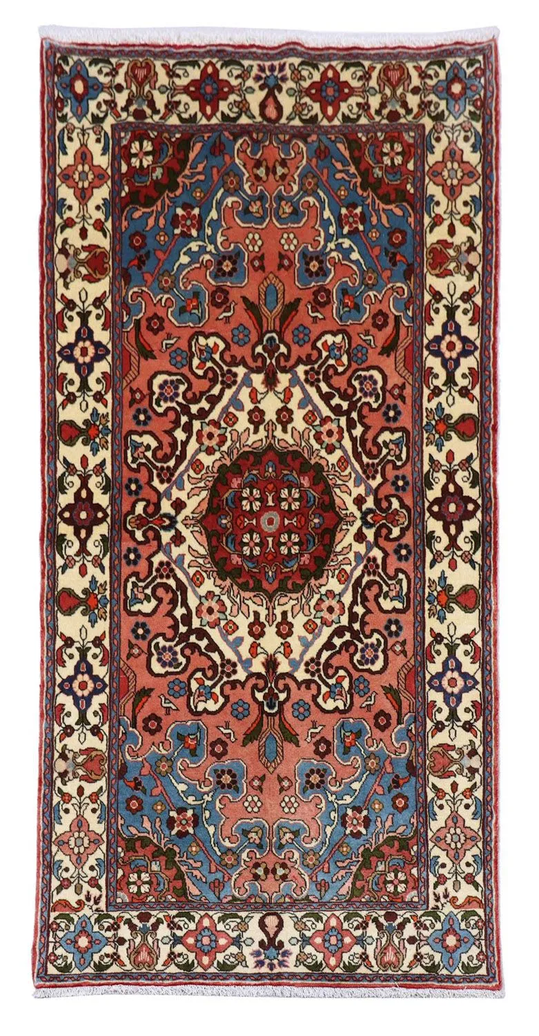 Perserteppich - Nomadic 127 x 230 cm - hellrot
