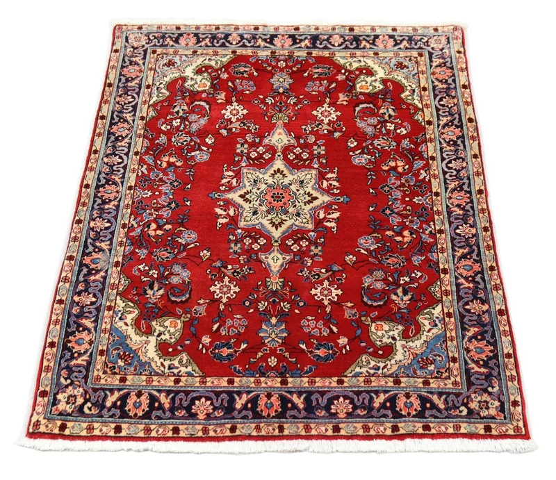 Perserteppich - Bidjar 104 x 152 cm - rot