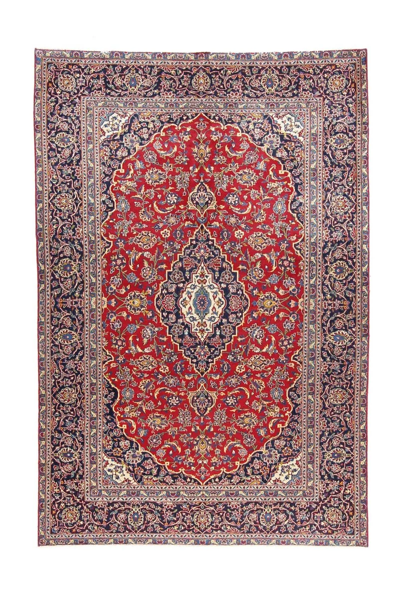Perserteppich - Keshan 194 x 286 cm - rot