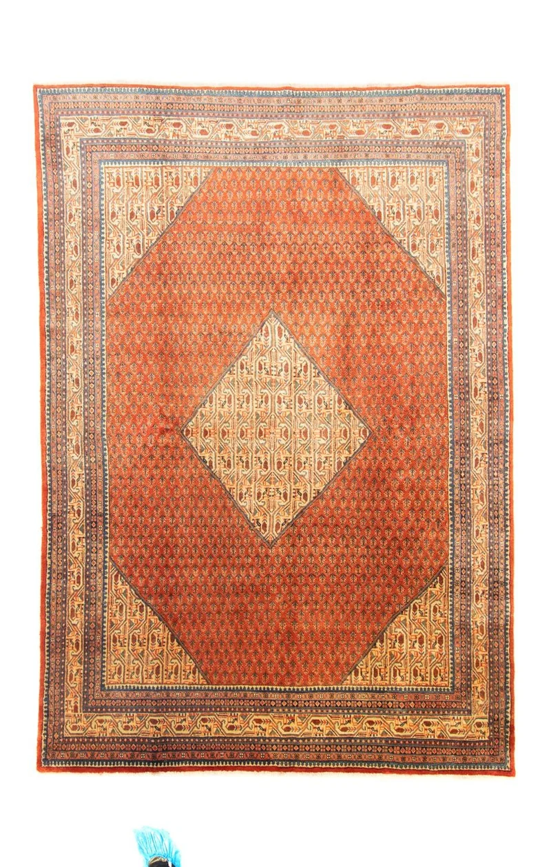 Perserteppich - Mir 206 x 300 cm - orange