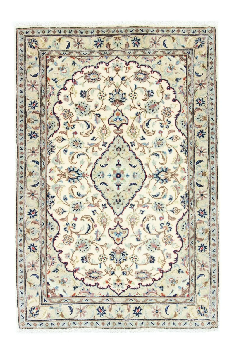 Perserteppich - Keshan 103 x 150 cm - beige