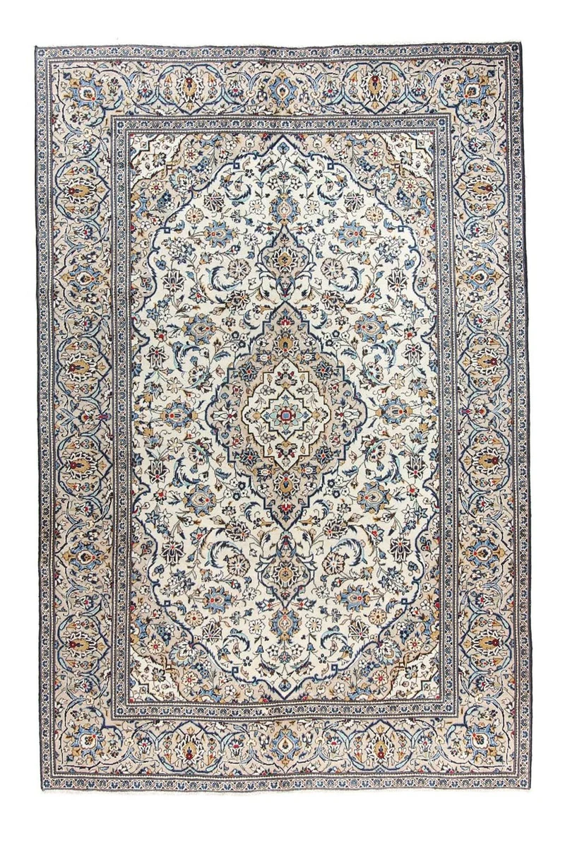 Perserteppich - Keshan 198 x 300 cm - beige
