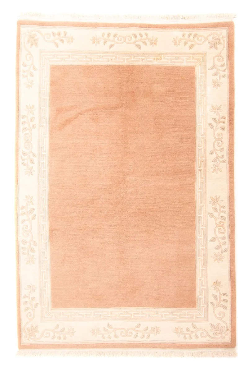 Nepal Teppich 168 x 242 cm - hellbraun