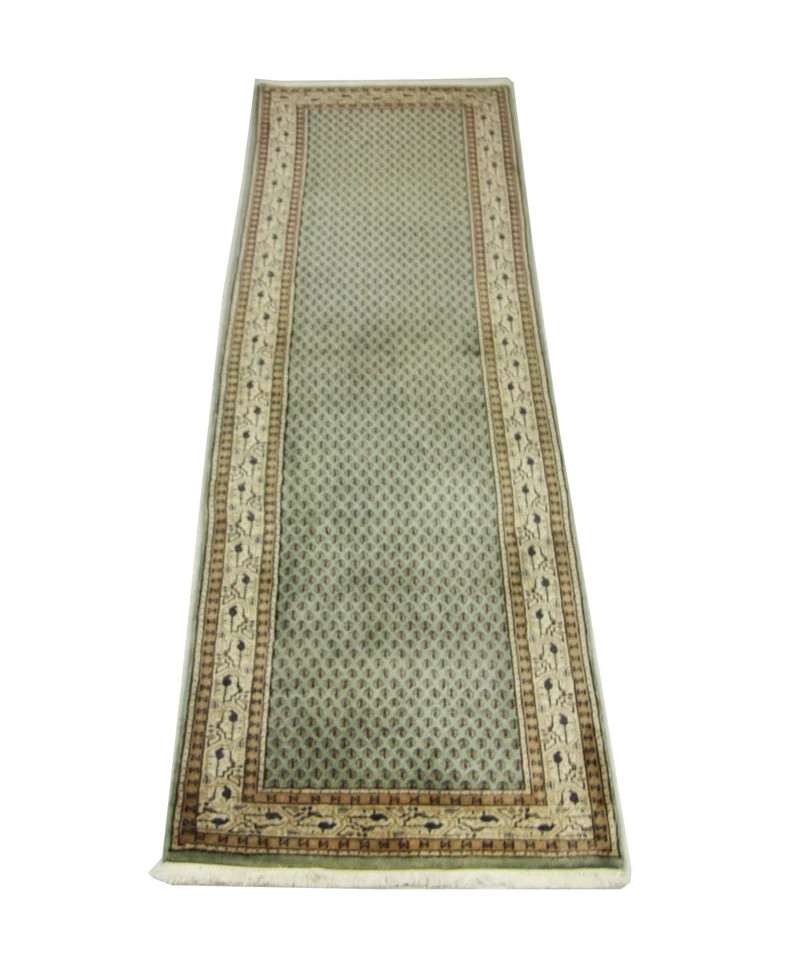 Orientteppich - Mir - Indus 77 x 284 cm - grün