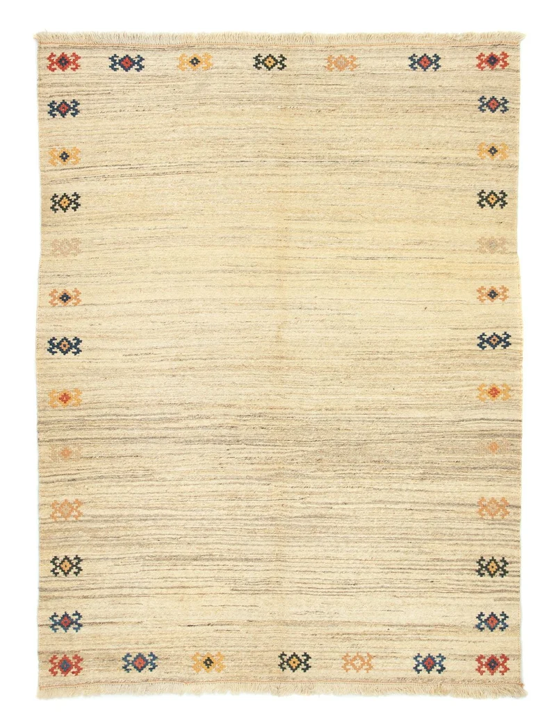 Gabbeh Teppich - Perser 152 x 208 cm - beige