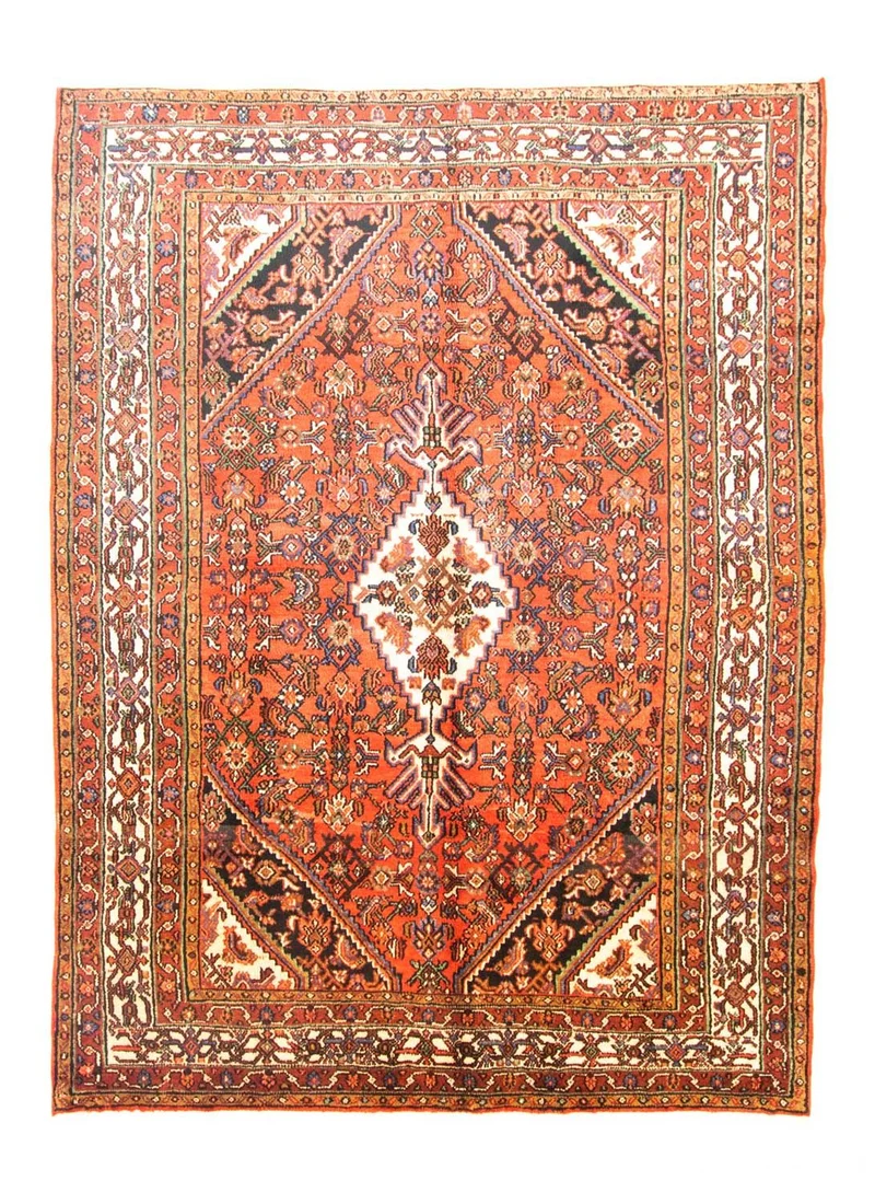 Perserteppich - Nomadic 207 x 285 cm - orange