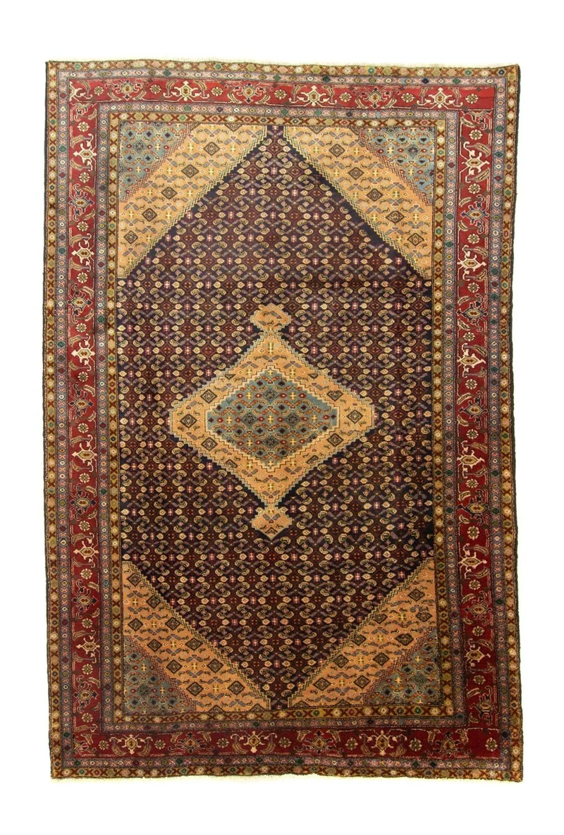 Perserteppich - Nomadic 200 x 293 cm - blau