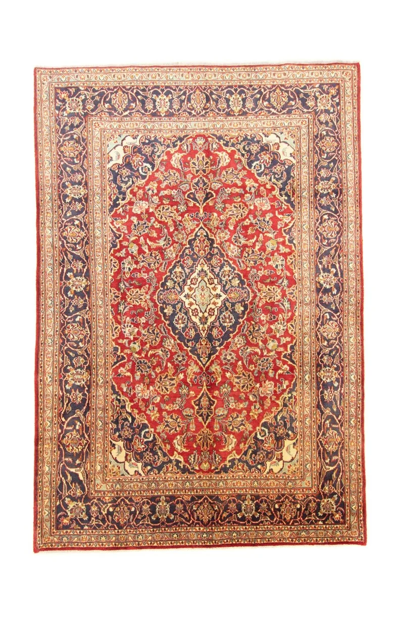 Perserteppich - Keshan 200 x 290 cm - rot