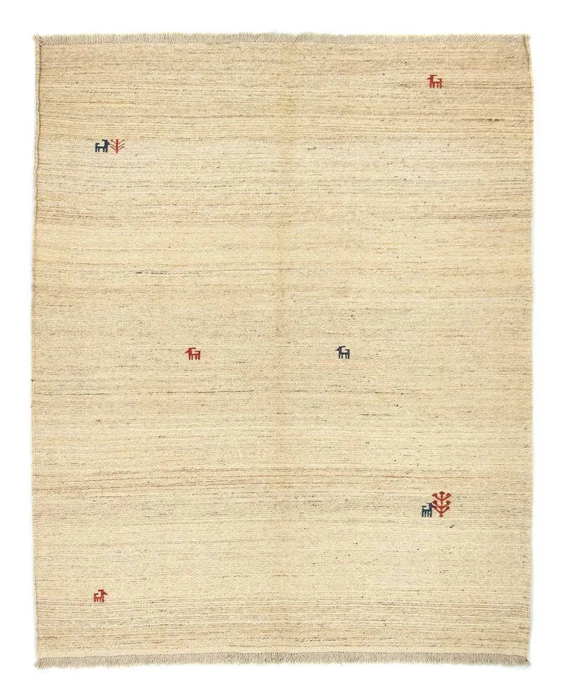 Gabbeh Teppich - Perser 157 x 192 cm - beige