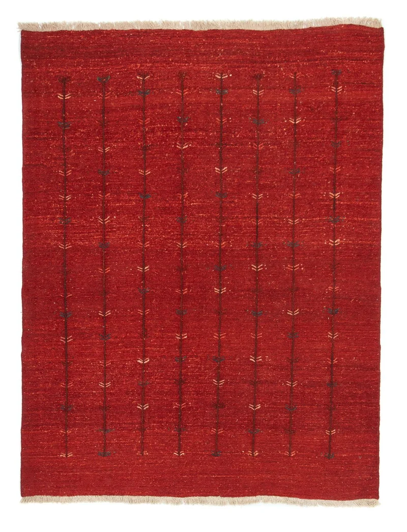 Gabbeh Teppich - Perser 150 x 200 cm - rot