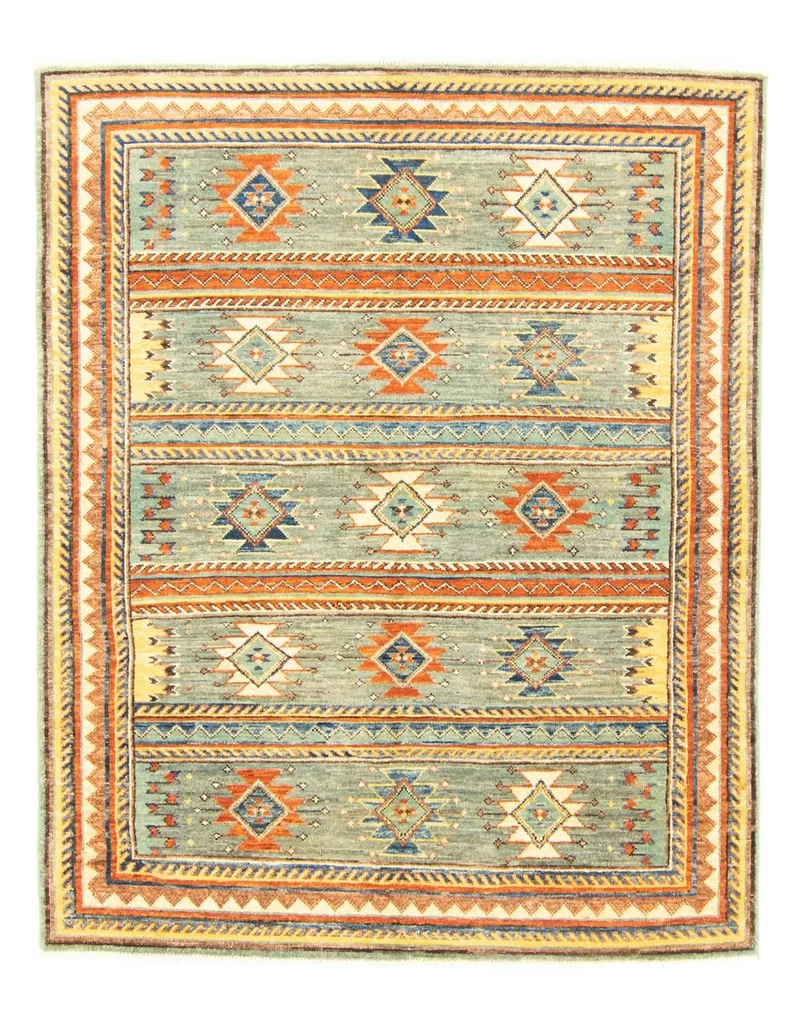 Ziegler Teppich - Modern 152 x 182 cm - orange