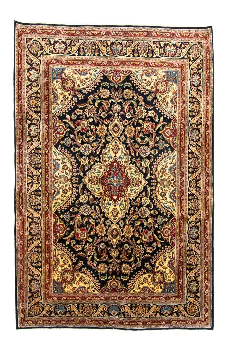 Perserteppich - Classic 196 x 283 cm - schwarz