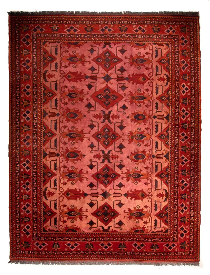Orientteppich 306 x 396 cm - dunkelrot