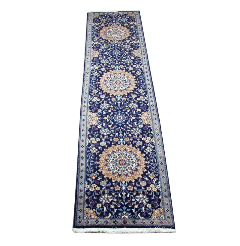 Perserteppich - Nain 80 x 340 cm Teppich Läufer