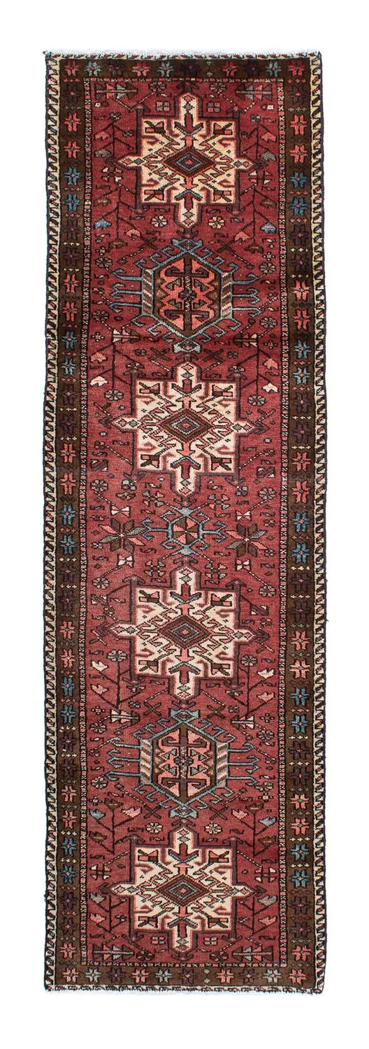 Perserteppich - Nomadic 85 x 304 cm - dunkelrot