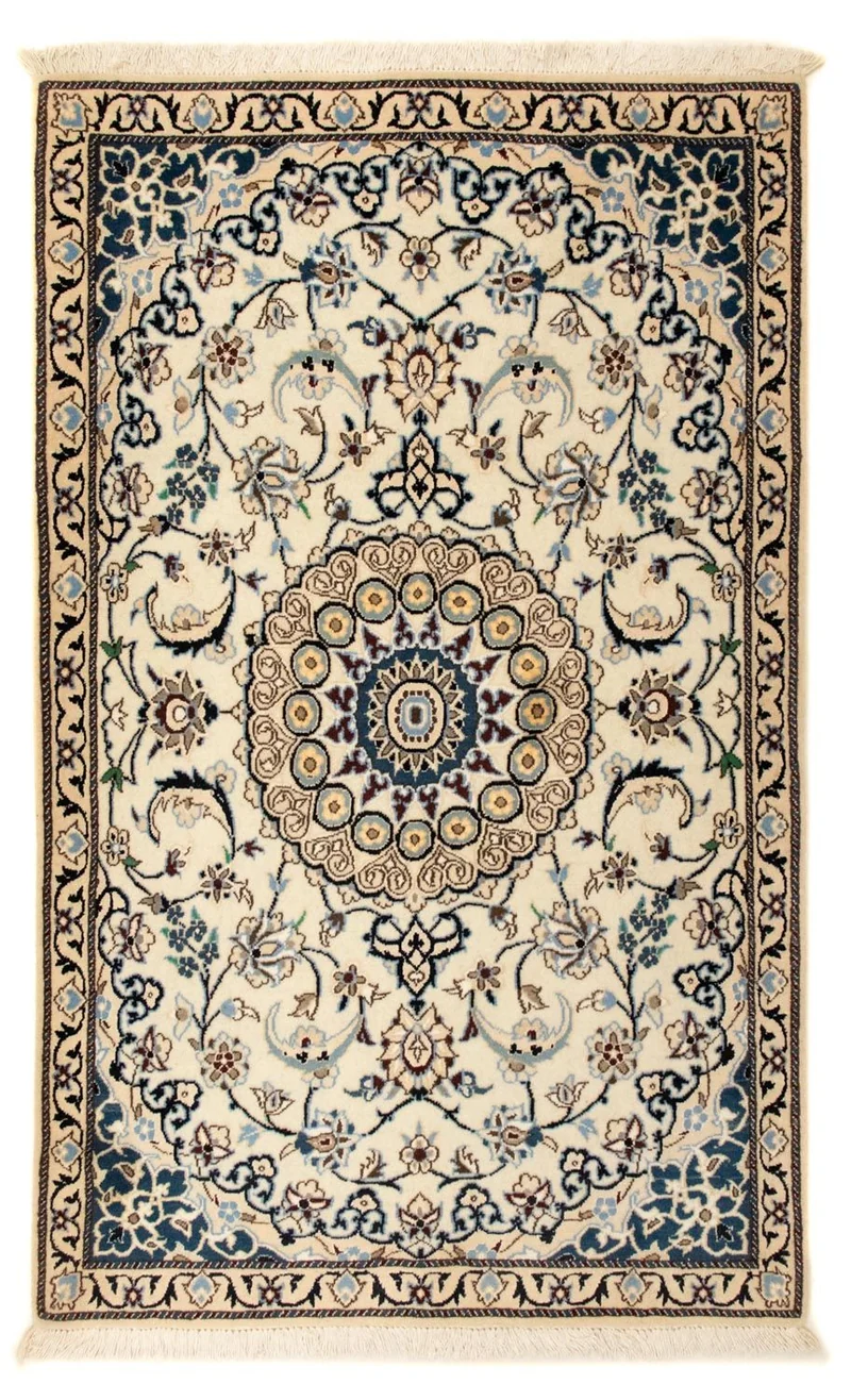 Perserteppich - Nain - Royal 85 x 135 cm - beige