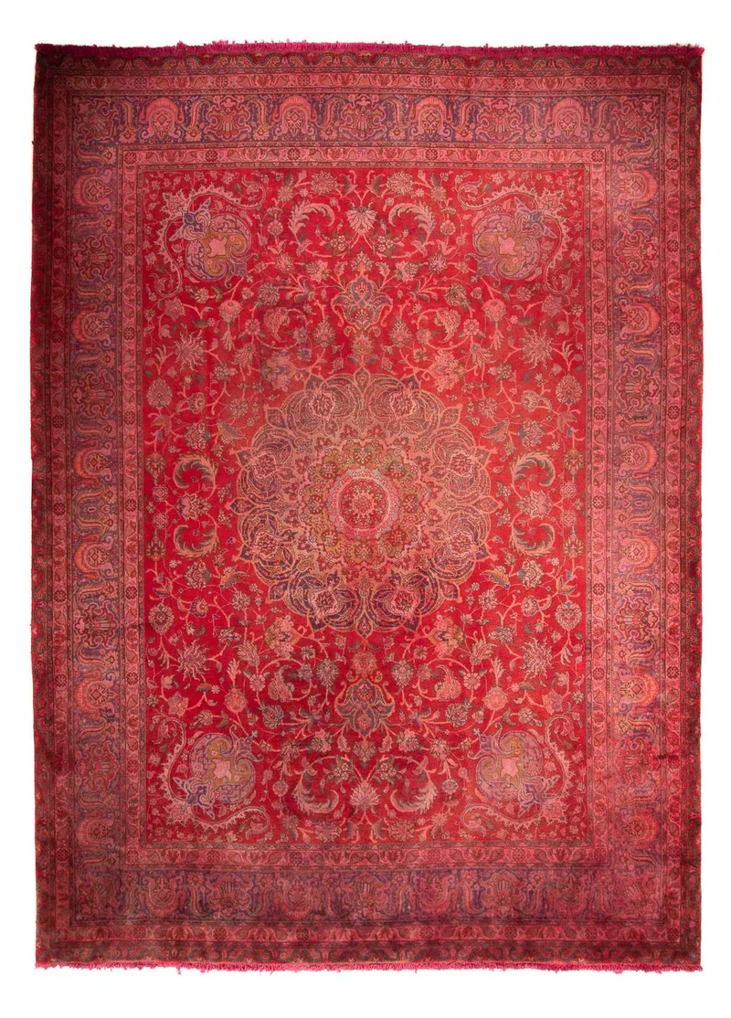 Orientteppich 295 x 399 cm - dunkelrot